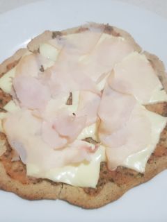 Una foto de Pizza con avena