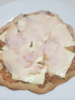 Una foto de Pizza con avena