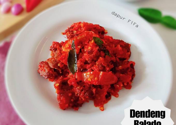 Dendeng Balado Basah