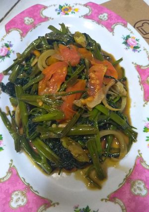 Foto resep Kangkung petis madura