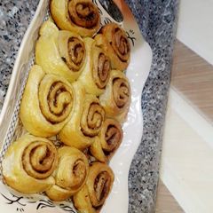 Cinnamon rolls A picture of Cinnamon rolls.