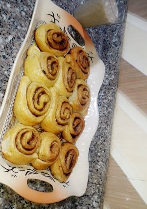 A picture of Cinnamon rolls.