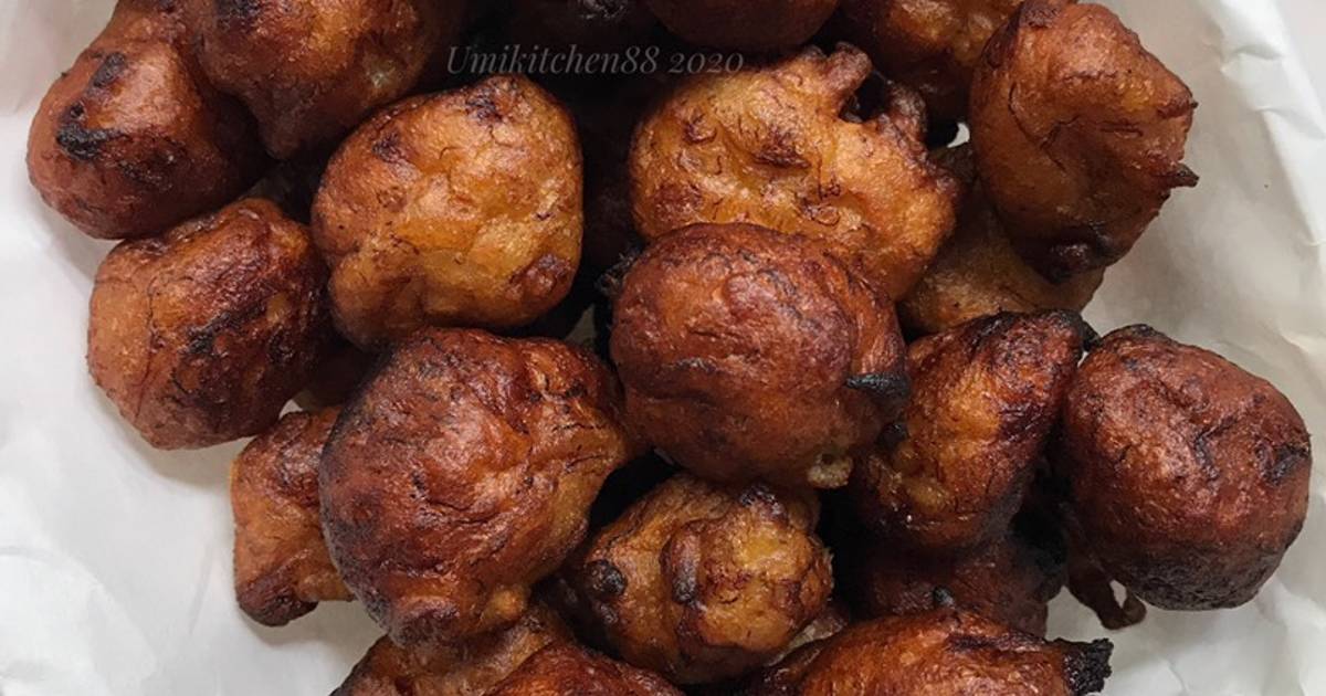 Resipi Cekodok Pisang Lembut Oleh Umikitchen88 Cookpad