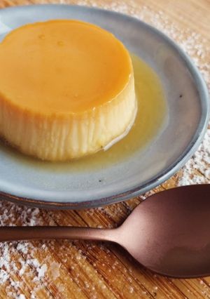 Foto principal de Flan de vainilla cremoso