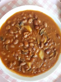 عکسی از دستور خوراک لوبیا