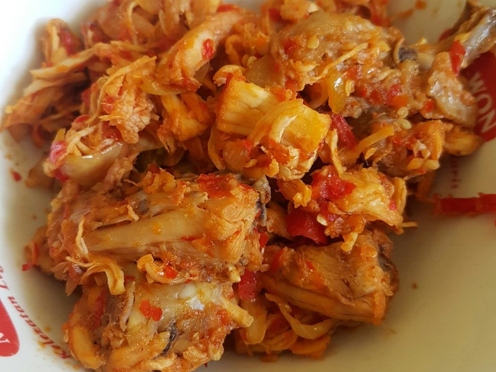 Resep Ayam suwir pedas manis Anti Gagal