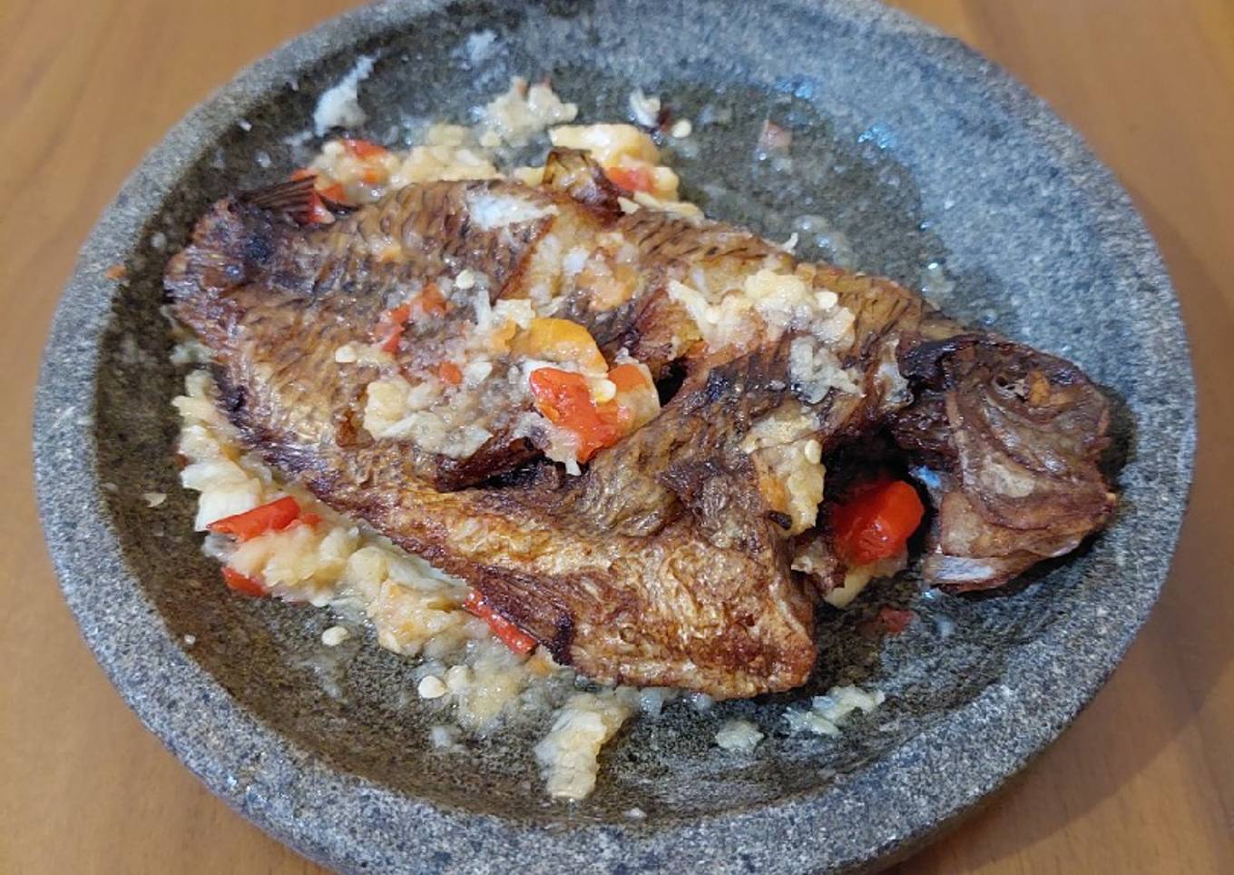 Nila Penyet Sambel Bawang