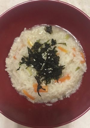 Foto resep Bubur Sayur Korea (Yachaejuk)