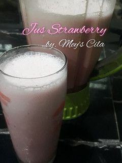 Foto resep Jus Strawberry