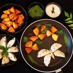 A picture of Leftover Idli fry for kids.