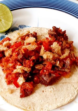 A picture of Villamelón Style Tacos.