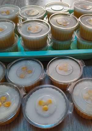 Foto resep Puding jagung vla