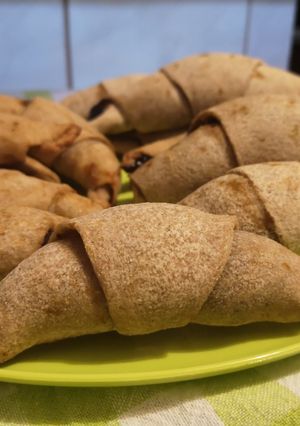 Ch csökkentett glutén és tejmentes nutellás croissant recept fotója