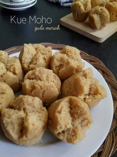 Foto resep Kue Moho (Kue Mangkok) Ubi Gula Merah