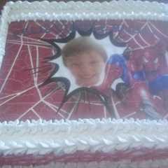 Una foto de Torta hombre araña