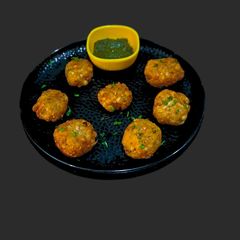 A picture of Sabudana Bites With Arrowroot Flour.