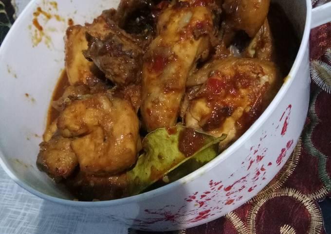 Cara Gampang Membuat Ayam bumbu rujak Anti Gagal