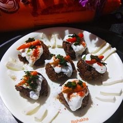 A picture of Lauki Appe Tikki Chat.