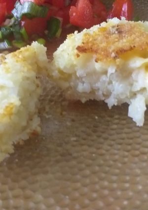 Una foto de Croquetas de arroz al horno