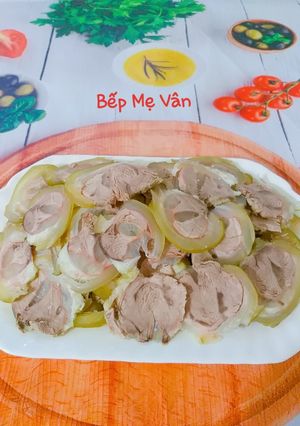 Hình của món Thịt bắp bò luộc.