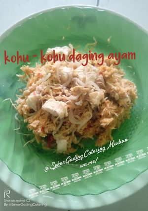 Foto resep Kohu - Kohu daging ayam