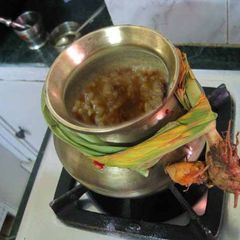 A picture of Sweet Pongal.
