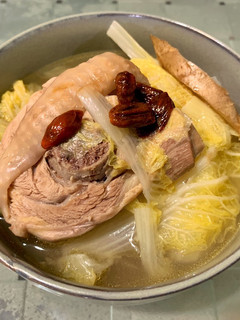 娃娃菜雞湯 的食譜成品照片