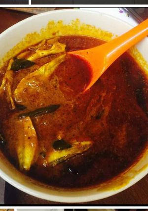 A picture of Fish curry.