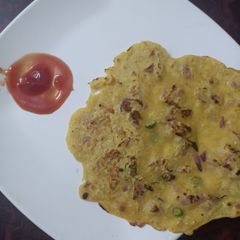 A picture of Besan Chilla.