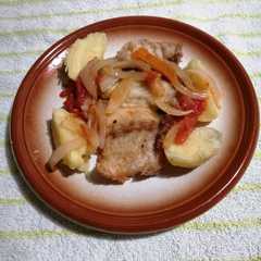 Foto di Pesce alla Peruviana (Pescado a la Chorrillana)