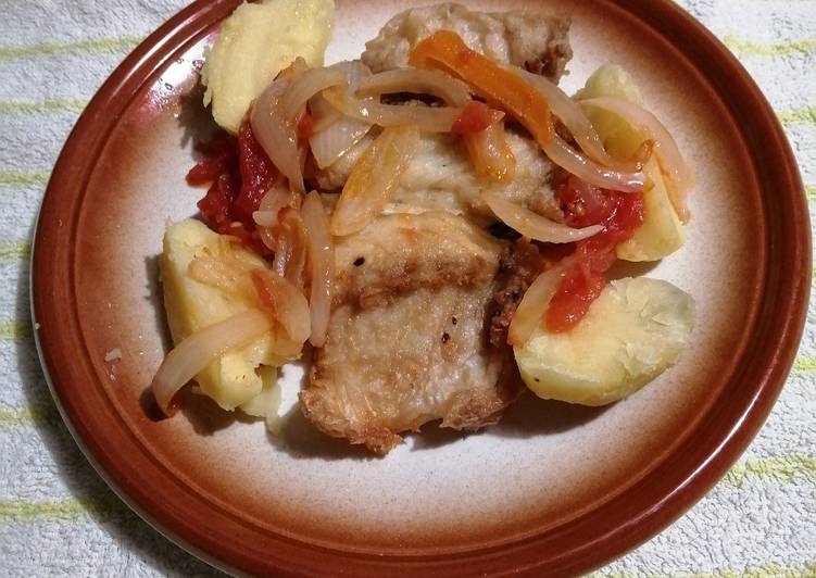 Pesce alla Peruviana (Pescado a la Chorrillana)