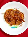 প্রন-ওয়ালনাট (prawn walnut recipe in Bengali)