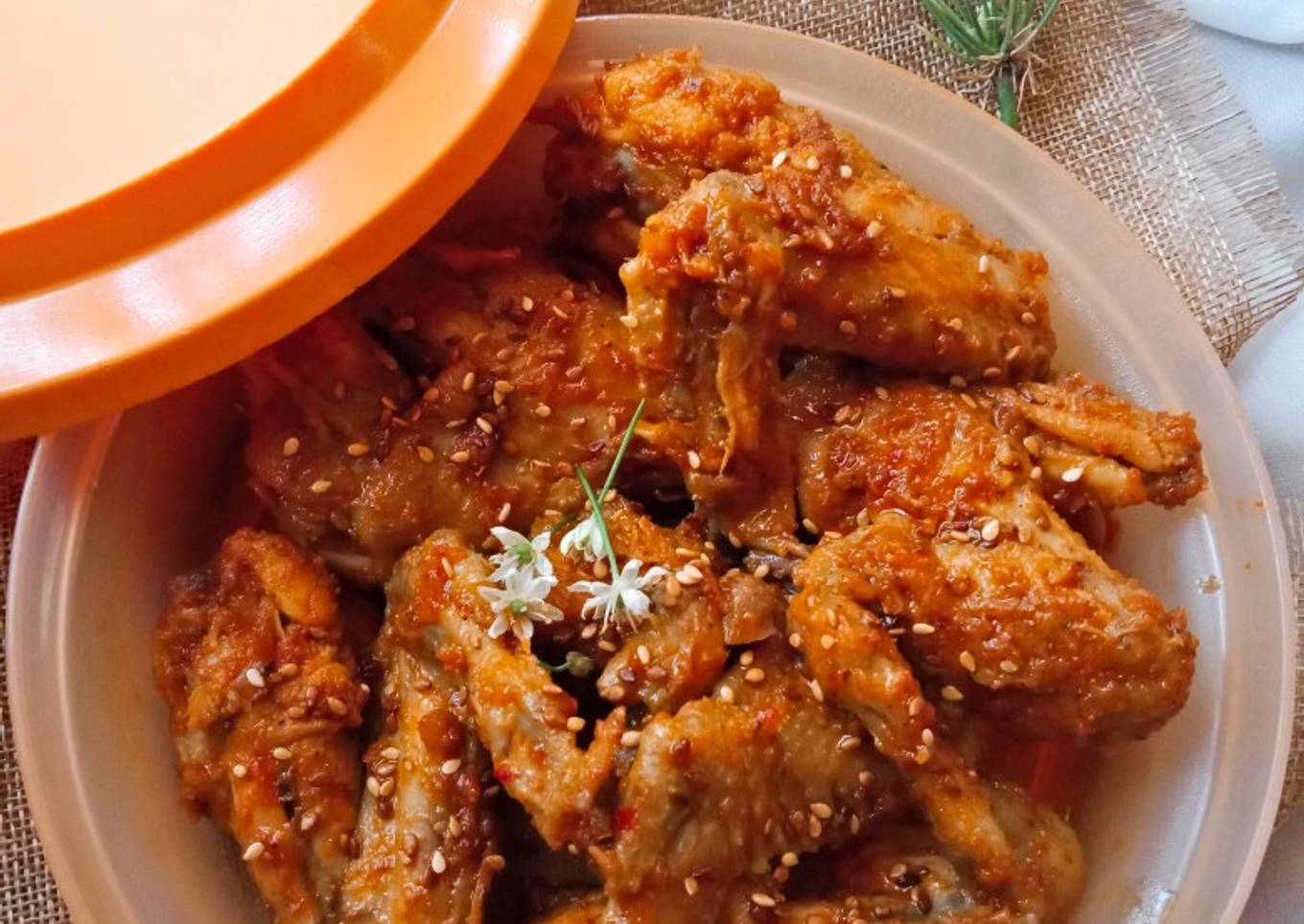 Spicy Chicken wings frozen