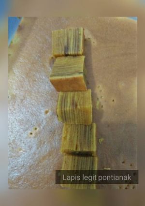 Foto resep Lapis legit pontianak