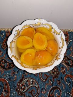 عکسی از دستور کمپوت زردآلو