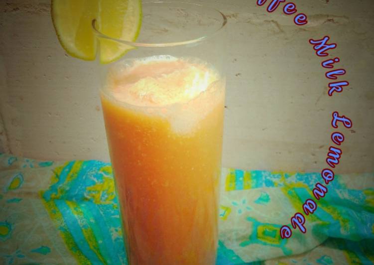 Cara Bikin 68. Iced Coffee Milk Lemonade 🍋, Enak Banget