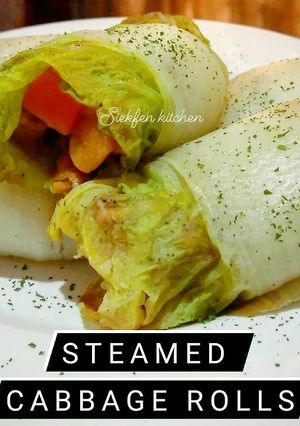 Foto resep Steamed Cabbage Rolls (so simple, Yummy and Healthy)