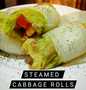 Cara Simple Membikin Resep  Steamed Cabbage Rolls (so simple, Yummy and Healthy) yang Lezat, Lezat Sekali
