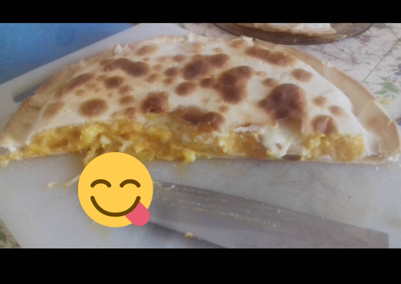 Tarta de calabaza, anquito y choclo