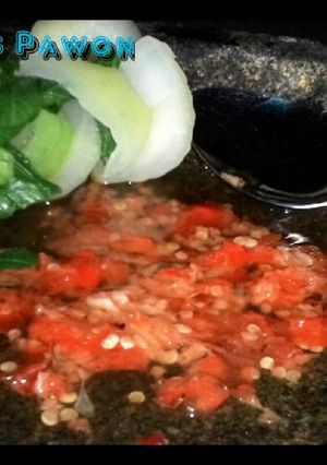 Foto resep Sambal Bawang Siram Minyak