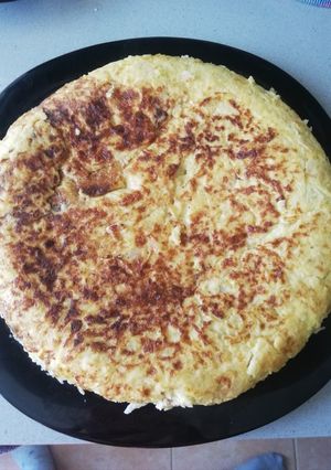 Una foto de Tortilla de repollo de col 🥬🥚