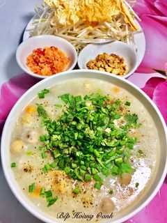 Hình của món Cháo Chay.
