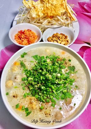 Hình của món Cháo Chay.