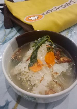 Foto resep Sop Jamur Salju