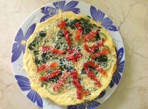 Una foto de Frittata de Verduras