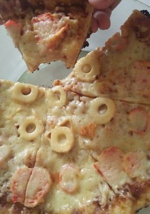 Foto resep Pizza teflon tanpa telur