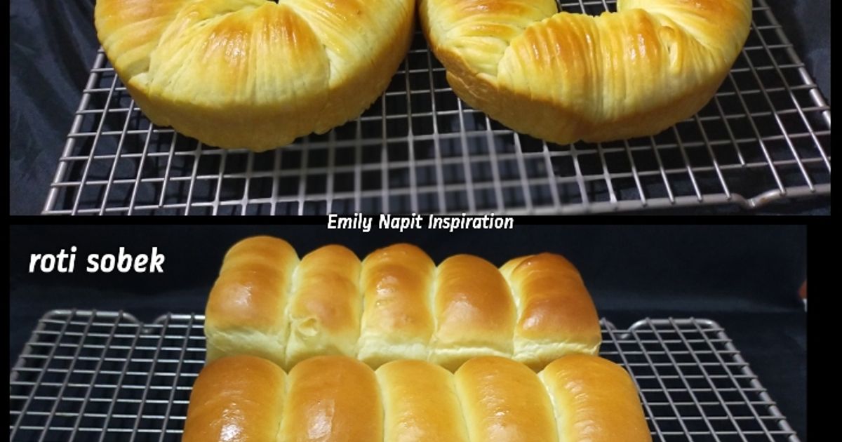 Roll Roti Bakery Resep 1 Adonan 2 Bentuk Roti Wool Roll Bread Dan Roti Sobek oleh Emily ...