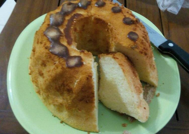 Chiffon cake kentang- jagung