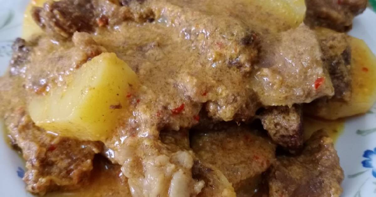 278 resep  rendang  daging tanpa santan enak dan sederhana 