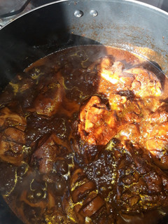 Una foto de Pollo a la olla (peruano)